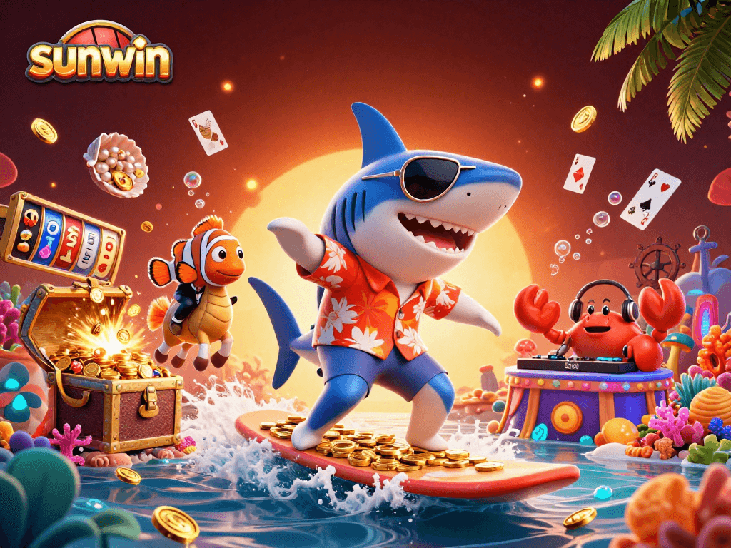 Experience thrilling slots action in the vibrant world of sunwin with engaging characters.