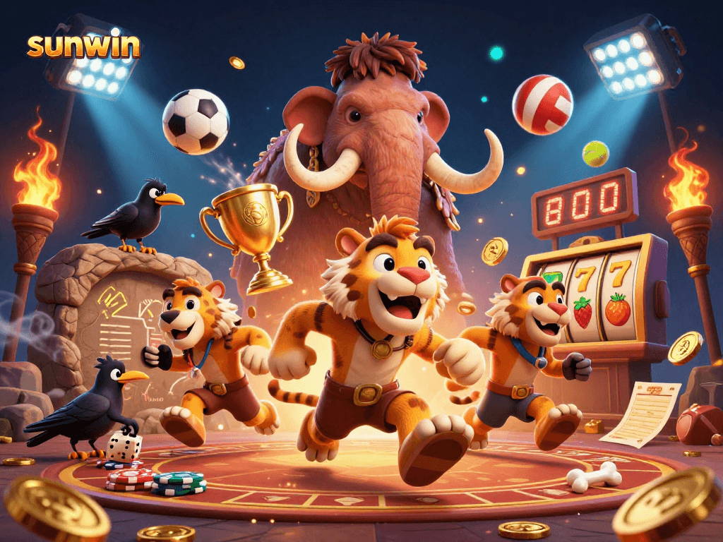 Engage winning strategies at sunwin with a vibrant prehistoric casino featuring unique game elements.