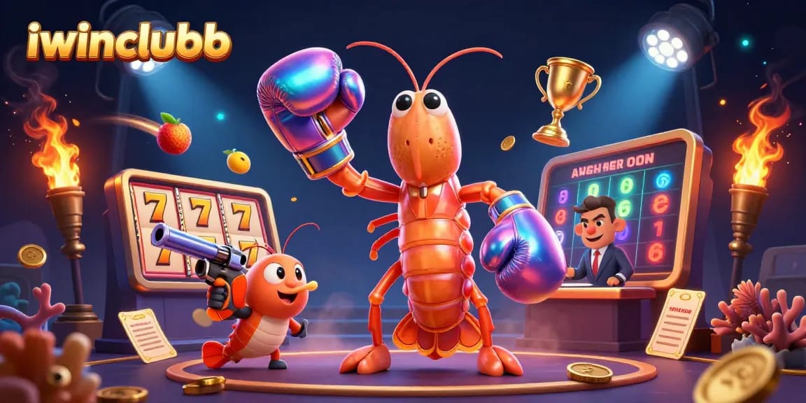 Experience thrilling gameplay with iwinclubb's vibrant casino atmosphere and energetic characters.