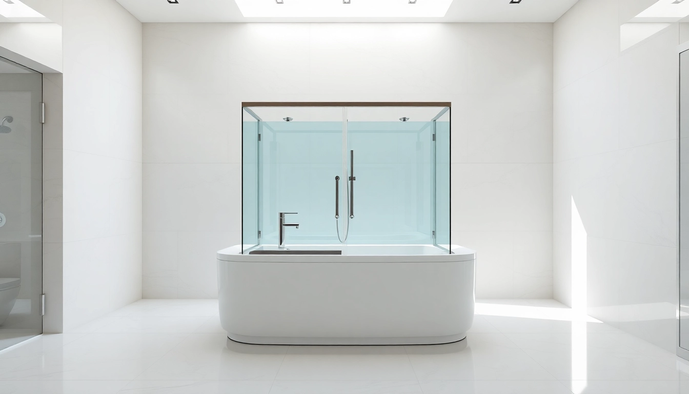 Duschkabine 80x80 in modernem Badezimmer mit sanften Farben und stilvollem Design.