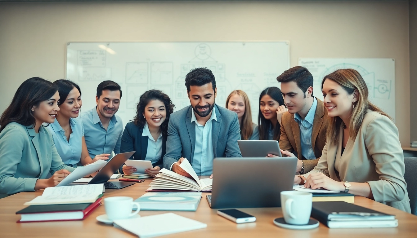Options to get certified for professional development in a collaborative study setting.