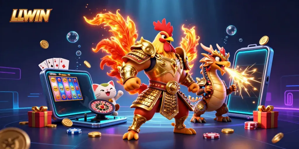 LLWIN brings excitement to online gambling with vibrant characters and dynamic gameplay elements.