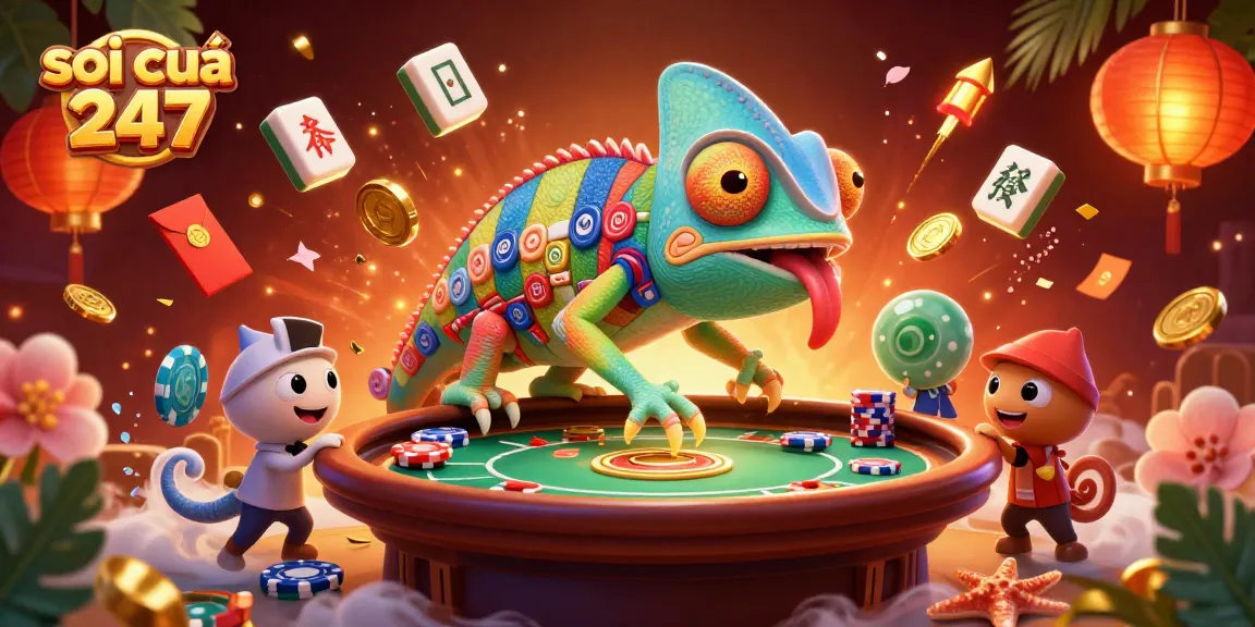 Soi cầu 247 highlights winning strategies with vibrant casino-themed 3D visualization