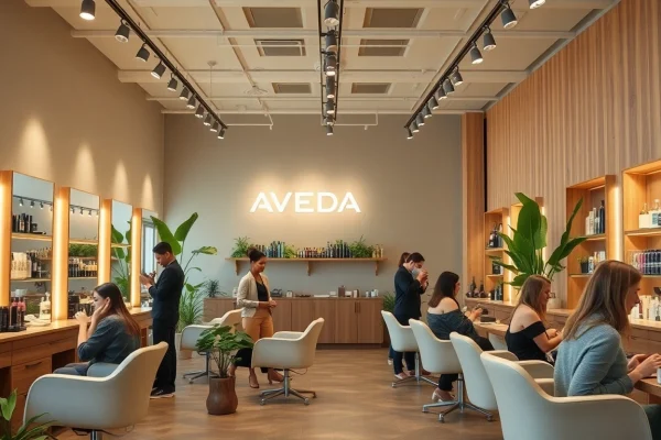 Aveda salon San Diego offering elegant hair services and eco-friendly products in a welcoming atmosphere.