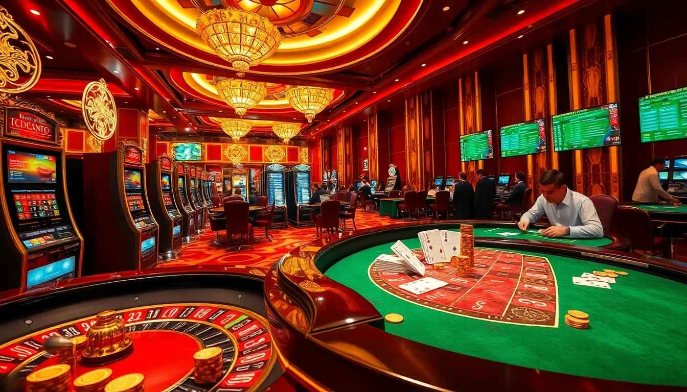 Engage in thrilling gameplay at https://kjc.uk.com/ with vibrant casino action and luxurious ambiance.