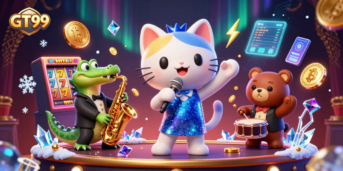 Experience excitement at GT99 casino with vibrant characters and engaging gaming elements.