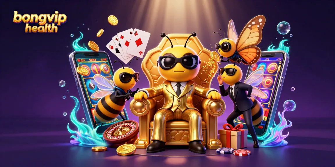 Experience the thrill at bongvip health as the bumblebee mob boss oversees exciting slot games and winnings.