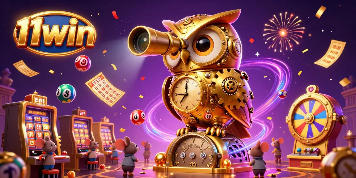 Engage with 11win in this vibrant, dynamic casino scene filled with lively characters and thrilling gaming elements.